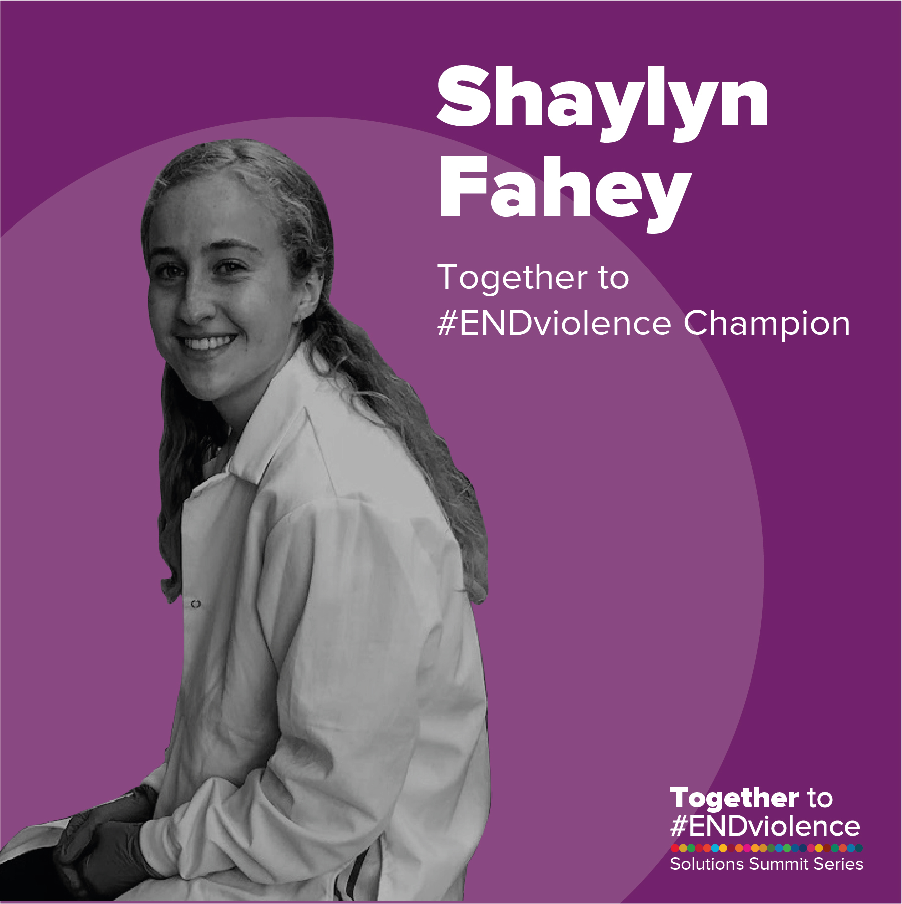 Shay at her lab at Yale University.